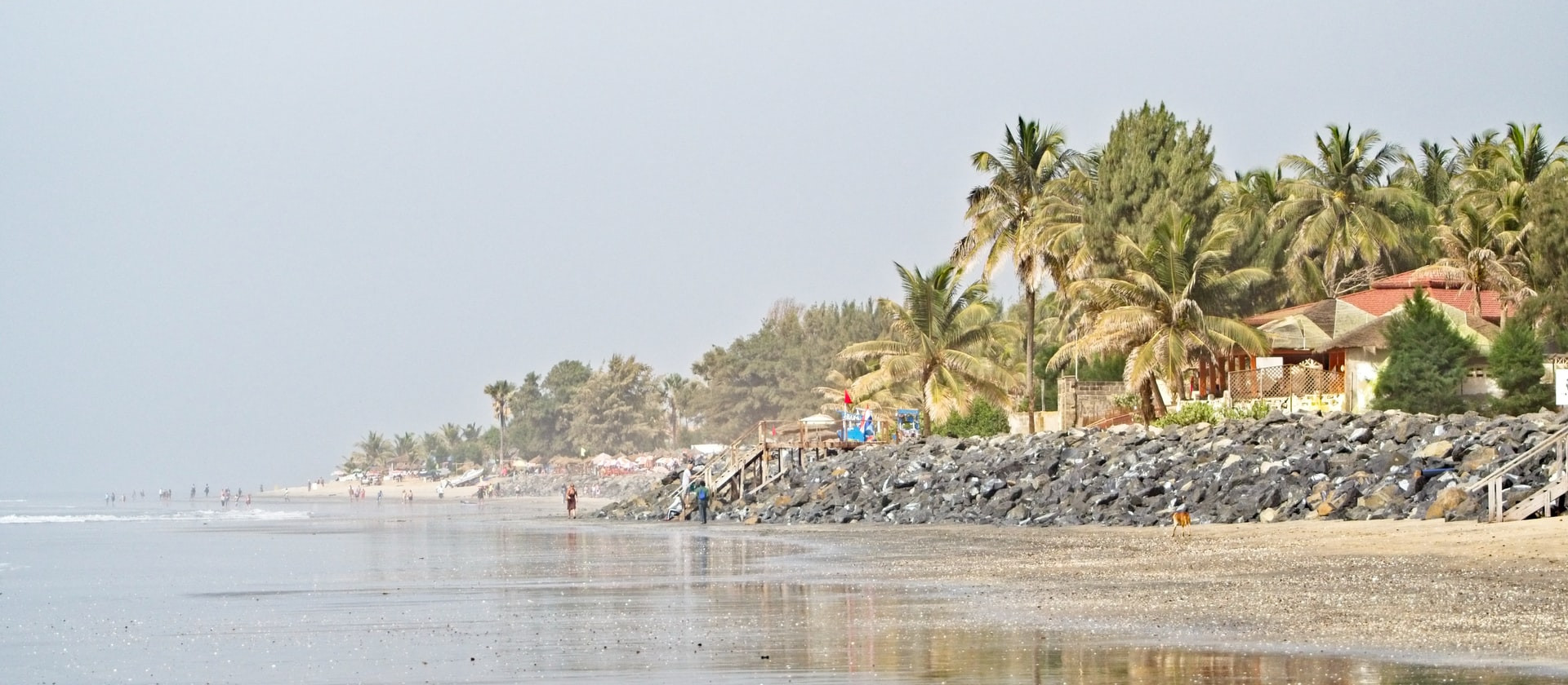Beach at Senegambia, Gambia
