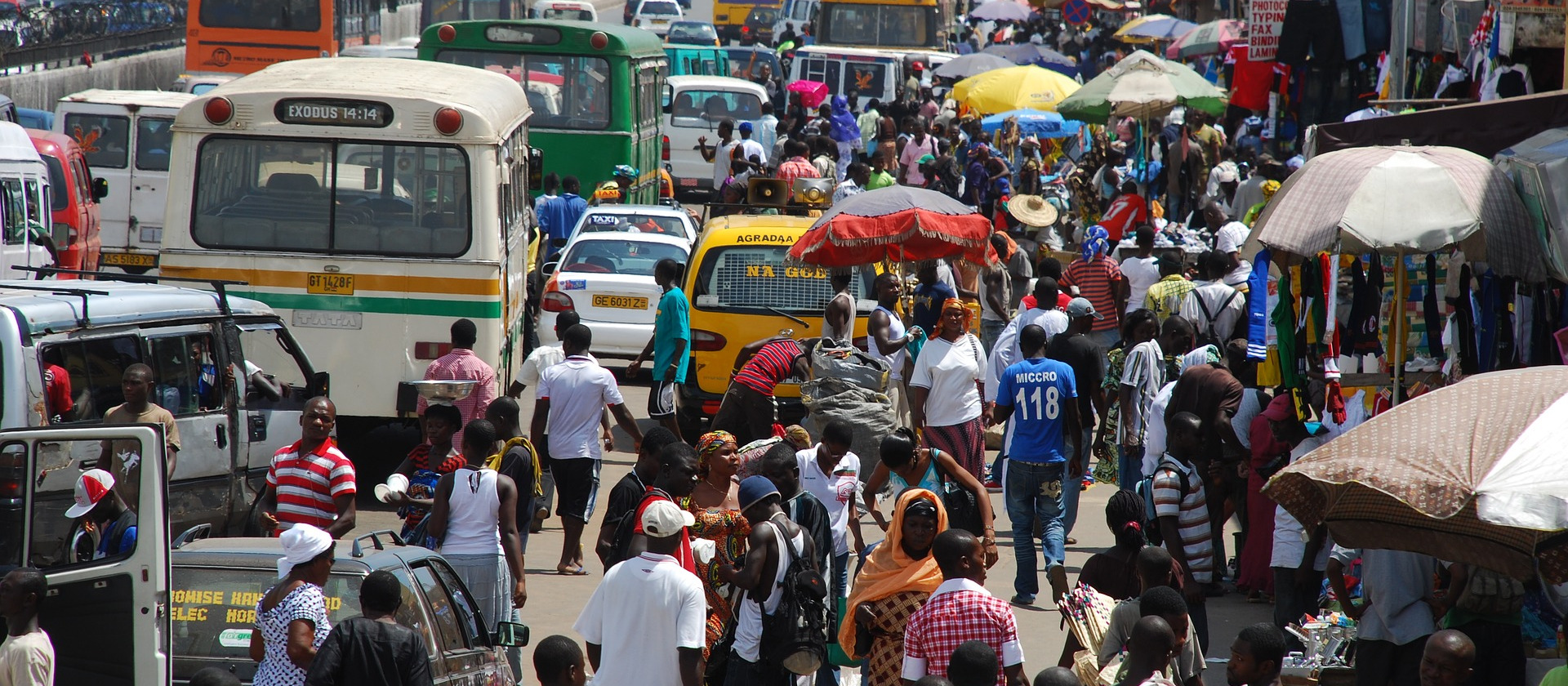 Street scene in Ghana